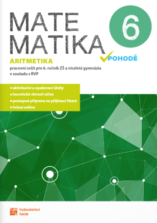 Matematika v pohodě 6 - aritmetika - pracovní sešit - Tomáš Mierva,Jana Halenková