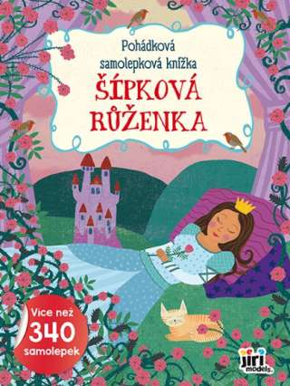 Pohádková samolepková knížka Šípková Růženka - neuveden