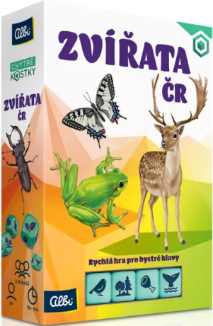 Chytré kostky Zvířata ČR - 