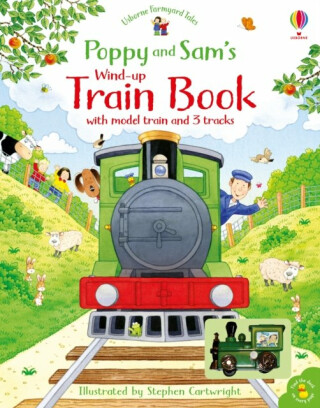 Poppy and Sam's Wind-up Train Book - Heather Amery