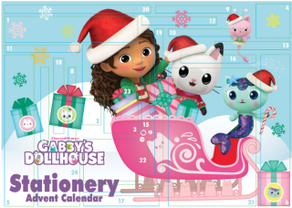 Gabby´s Dollhouse Adventní kalendář (Papírenský) - 