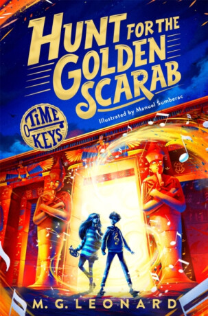Hunt for the Golden Scarab - M. G. Leonardová