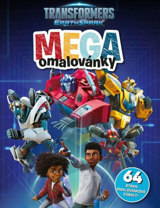 Transformers - Mega omalovánky - 