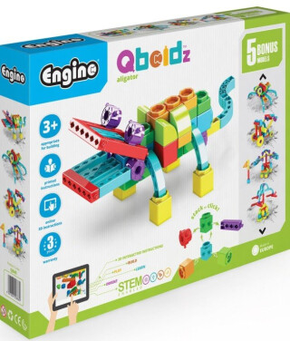 Engino: Qboidz - Aligátor 5v1 - 