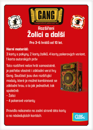 Gang: Žolíci (rozšíření) - 