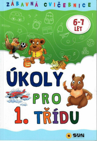 Zábavná cvičebnice - Úkoly pro 1.třídu (poškozené) - 