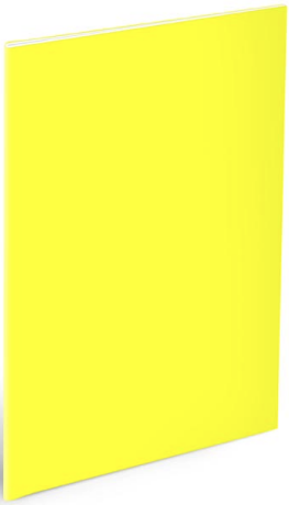 Obal na sešity A4 NEON yellow, 180mic - neuveden