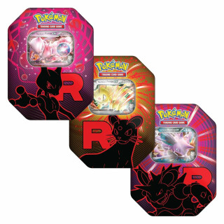Pokémon TCG: Team Rocket Tin - neuveden