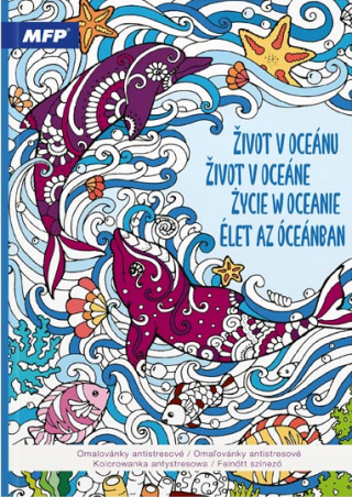 Omalovánky antistresové Život v oceánu - 