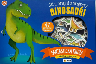 Čti a hraj si s magnety DINOSAUŘI (poškozené) - neuveden