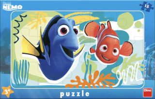 Deskové puzzle Nemo a Dory 15 dílků - Neznámý