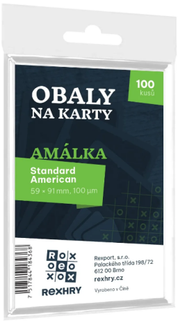 Obaly na karty - Standard American - Amálka - Neznámý