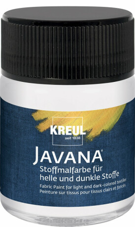Barva na světlý a tmavý textil Javana – 53 White - 