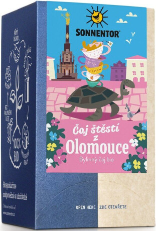 Čaj štěstí z Olomouce (čaj bio, bylinný, porcovaný, 27 g) - 