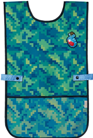 Zástěrka na výtvarnou výchovu pončo Pixel Quest - 