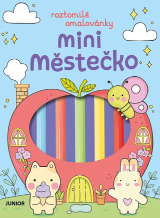 Mini městečko (Roztomilé omalovánky) - 
