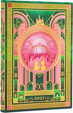 Diář Paperblanks 2027 The Magic of Wicked Mini Horizontal - 12M, Mini, horizontální - 