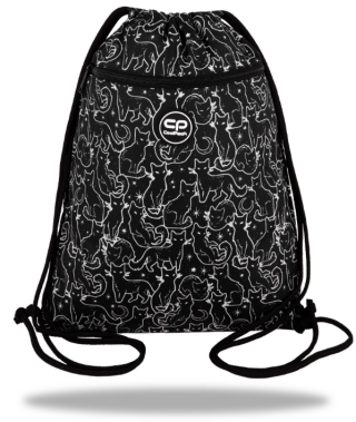 Vak na přezůvky Coolpack Vert černý Cats - 