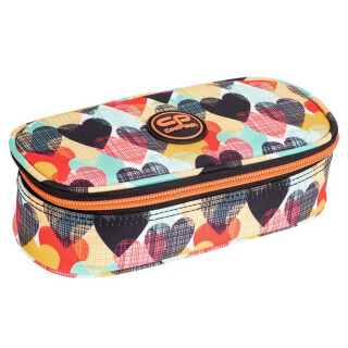 Oválný penál Coolpack Campus Chocolove - 