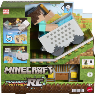Minecraft RC Minecart se Stevem - 