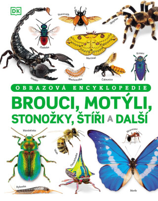 Brouci, motýli, stonožky, štíři a další - 
