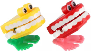 Zuby skákací na natažení plast - 