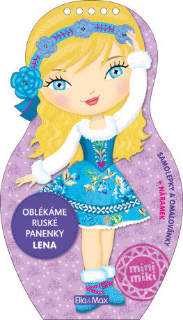 Oblékáme ruské panenky - Lena - neuveden