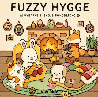 Fuzzy Hygge - Vybarvi si svoje pohodlíčko - Tinta Vivi