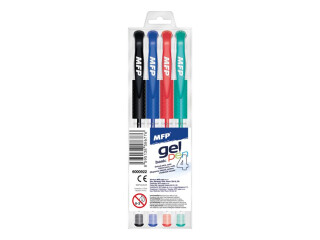 Gelové pero set 4 ks - 
