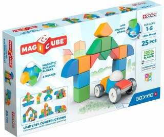 Geomag Magicube Shapes 25 dílků (poškozené) - neuveden