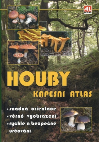 Houby - Kapesní atlas - Antonín Vladimír