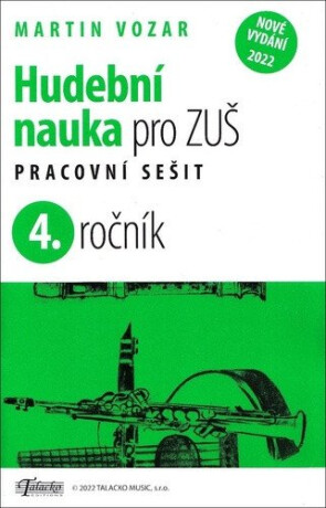 Hudební nauka pro ZUŠ 4. ročník - Martin Vozar