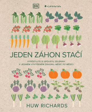 Jeden záhon stačí - Vypěstujte si spoustu zeleniny v jediném záhonu, měsíc po měsíci - 