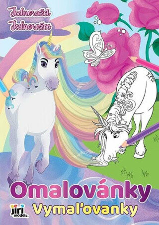 Jednorožci - Omalovánky A4 - 