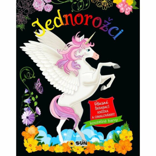 Jednorožci - úžasná škrábací knížka a omalovánky - neuveden