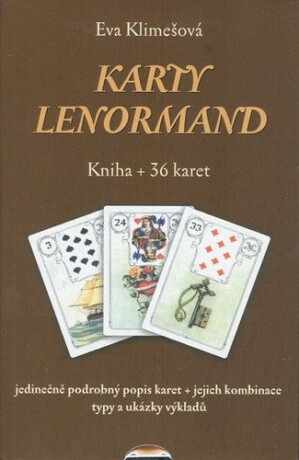Karty Lenormand (poškozené) - Eva Klimešová