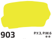 Kvašová barva Rosa 40ml – 903 lemon yellow - 