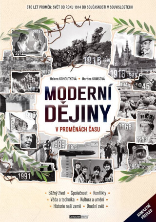 Moderní dějiny v proměnách času - Martina Komsová,Helena Kohoutková