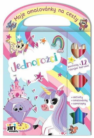 Moje omalovánky na cesty Jednorožci - 