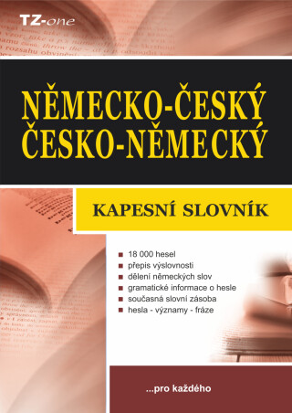 Německo-český / česko-německý kapesní slovník -  kolektiv autorů TZ-one