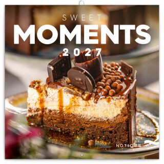 NOTIQUE Grid calendar Sweet Moments 2027, 30 x 30 cm - 