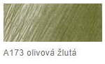 Pastelka Faber-Castell Polychromos – 173 olive green yellowish - 