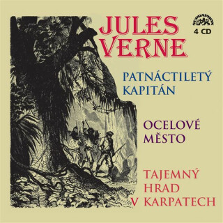 Patnáctiletý kapitán, Ocelové město, Tajemný hrad v Karpatech - Jules Verne