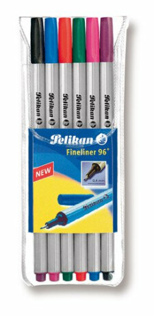 Pelikan - Fineliner 96, 6 barev - 