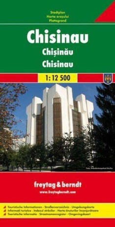 PL 120 Kišiněv 1:12 500 / plán města - neuveden