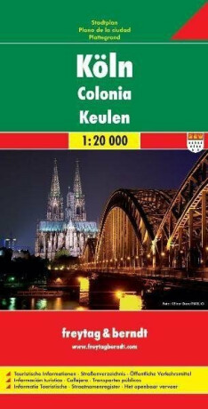 PL 127 Kolín nad Rýnem - Köln 1:20 000 / plán města - neuveden