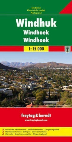 PL 515 Windhoek 1:15 000 / plán města - neuveden