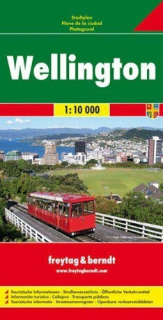 PL 520 Wellington 1:10 000 / plán města - neuveden