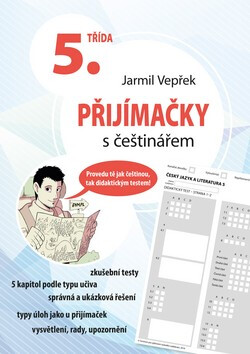 Přijímačky s češtinářem – 5. třída - Jarmil Vepřek