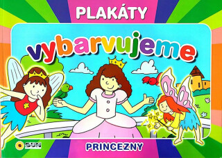 Princezny - Vybarvujeme XL plakáty (poškozená) - kolektiv autorů